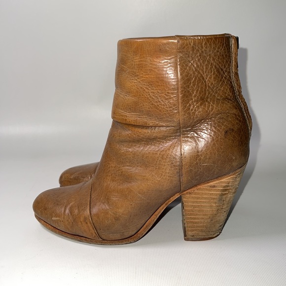 Rag & Bone Classic Newbury Ankle Boots - sz 37 - Picture 2 of 8